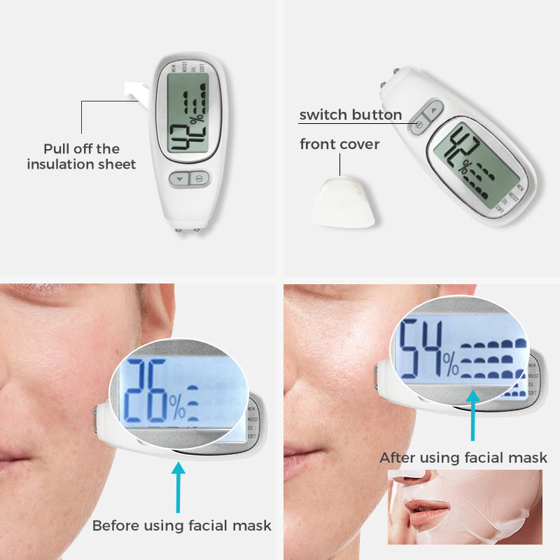 digital skin moisture meter