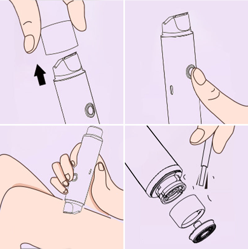 how to use electric shaver