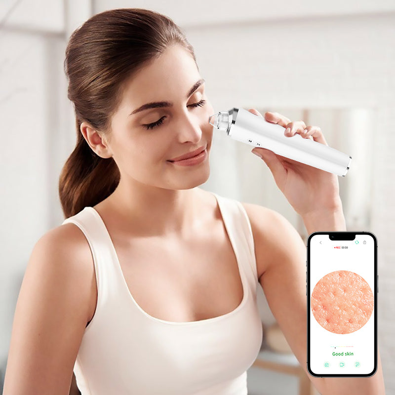 adjustable suction modes for all skin types