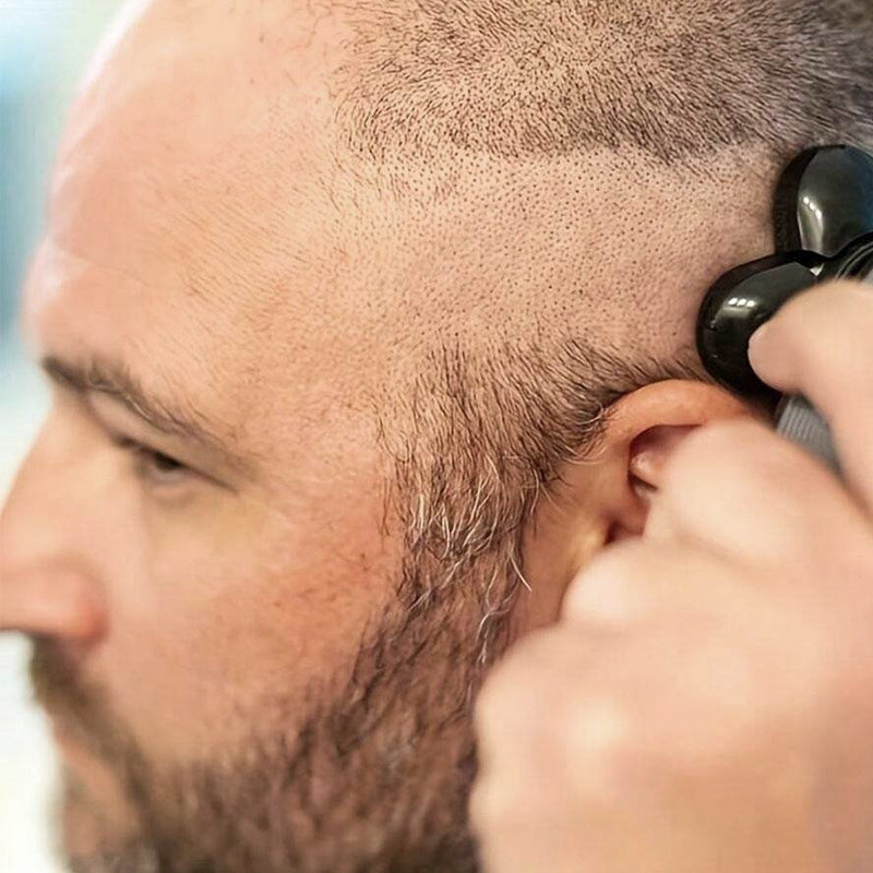 cordless electric head shaver