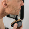 ergonomic electric head razor