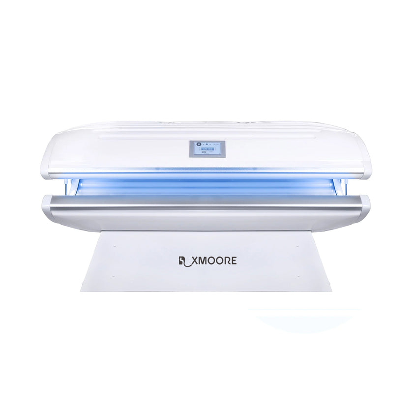 horizontal tanning bed cosmedico cosmosun lamps